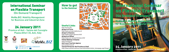 Programme of the International Seminar on Flexible Transport